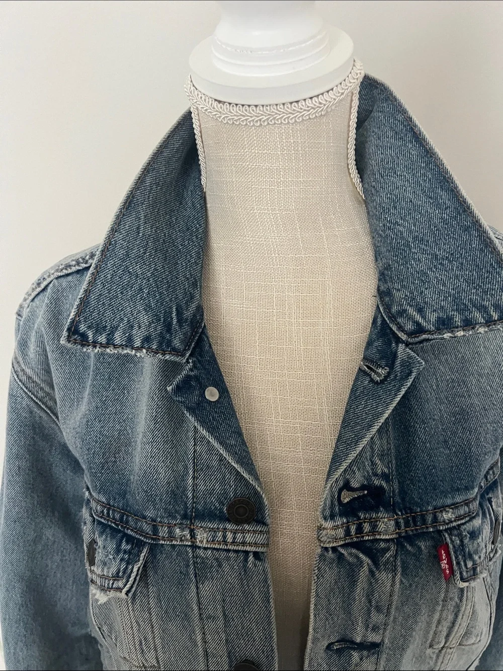 Levi's Light Blue Washed Denim Jacket